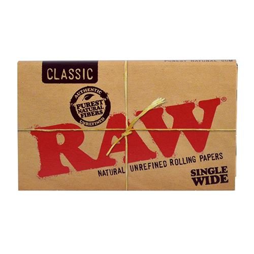 CLASSIC ROLLING PAPERS - SINGLE WIDE by RAW