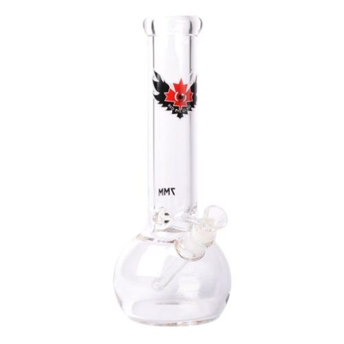 12" TALL 7MM THICK CLEAR BUBBLE TUBE by Red Eye Glass