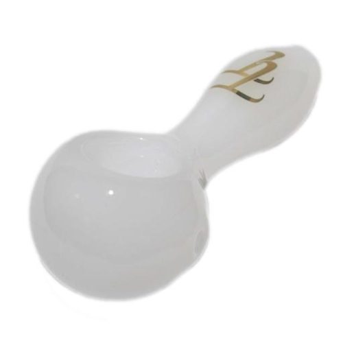 GLASS PIPE WHITE by Tech Tubes White 3” glass pipe with built-in carb hole. Packaged in a box with foam fitting surrounding the pipe.