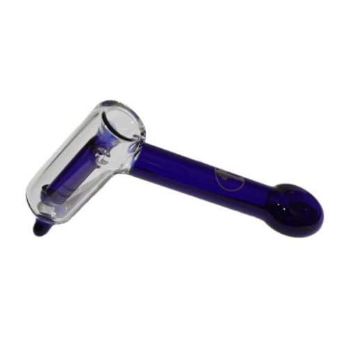 Tree Glass’ Hammer Glass Bubbler is a 4.5” bubbler featuring diffused water filtration and smooth airflow, assisted by a built-in carb hole. Packaged in a box surrounded by foam.