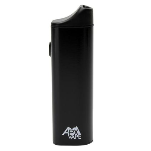 The APX Vape is a palm-sized product. With a faster 30-second heat time, haptic feedback, enhanced LED display, ergonomic mouthpiece, silicone mouthpiece insert, 10x16mm ceramic chamber, and finely tuned temperature settings.